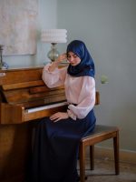 دامن «چَــکامه» سرمه ای - تصویر 2