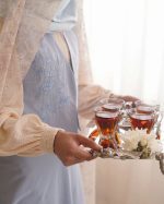 ست ژیله و دامن گلدوزی آبی - تصویر 5